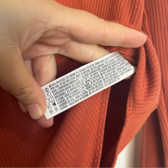 Women's Rust Bodysuit - Picture 4 of 5